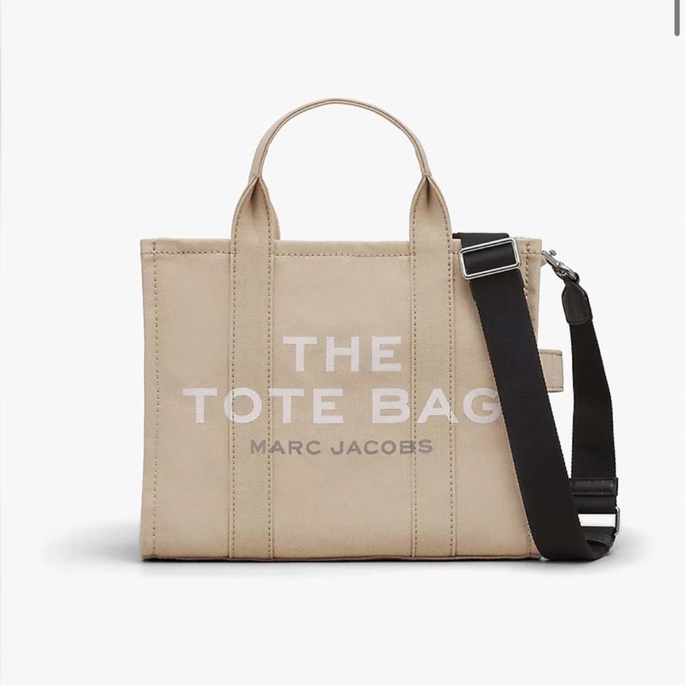 Marc Jacobs the Canvass Medium Beige Tote Bag